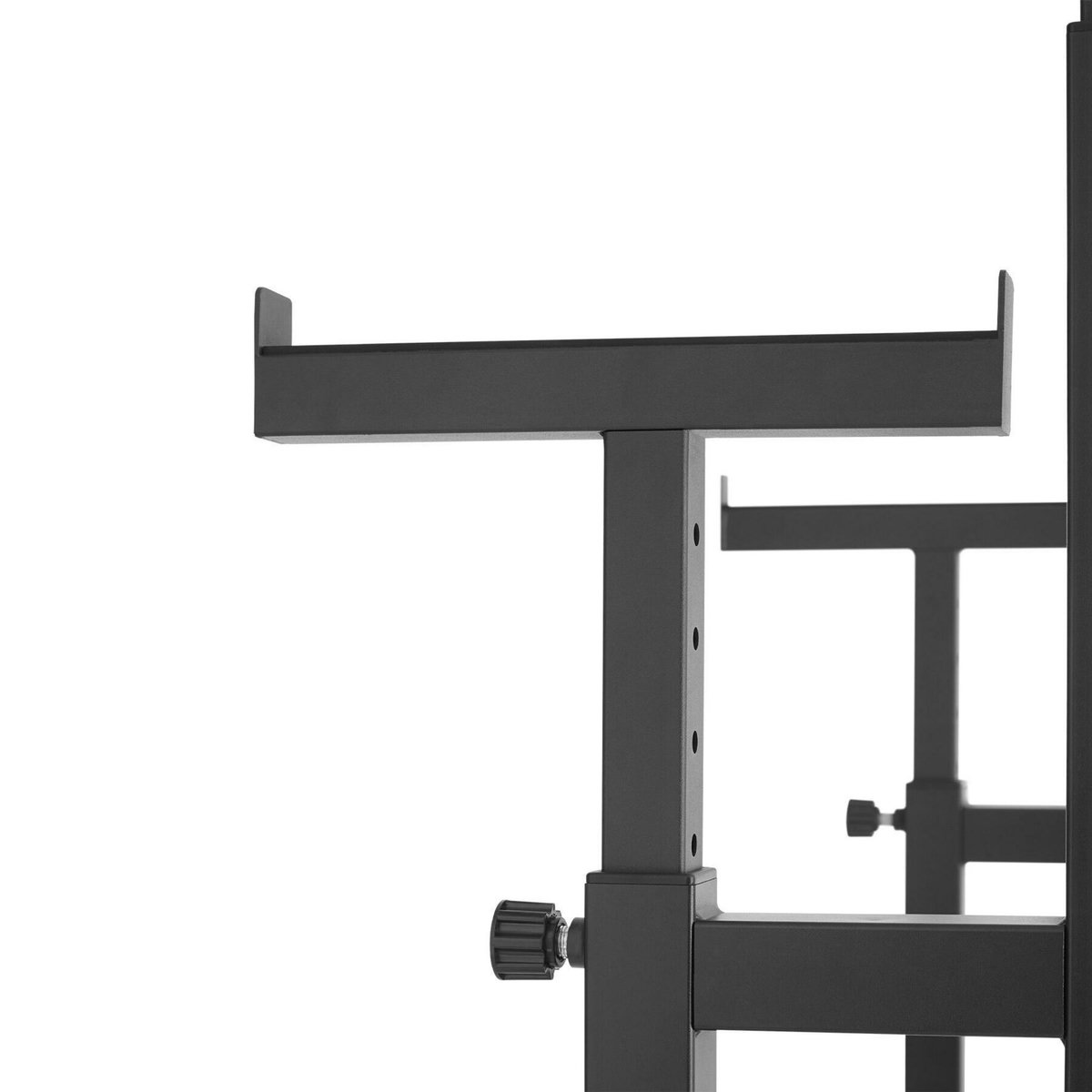 tectake Support de squat multifonction noir