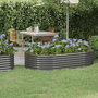 Voir la diapositive 1 : VIDAXL Lit sureleve de jardin Acier enduit de poudre 175x100x36cm gris