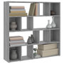 Voir la diapositive 4 : VIDAXL Bibliotheque/Separateur de piece Sonoma gris 105x24x102 cm