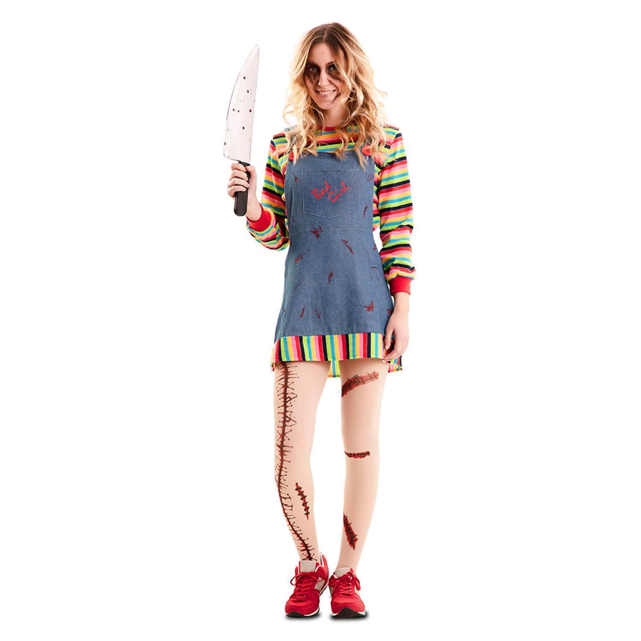 Voir la diapositive 2 : EURO CARNAVALES Déguisement enfant possédé - Femme - S - 36/38