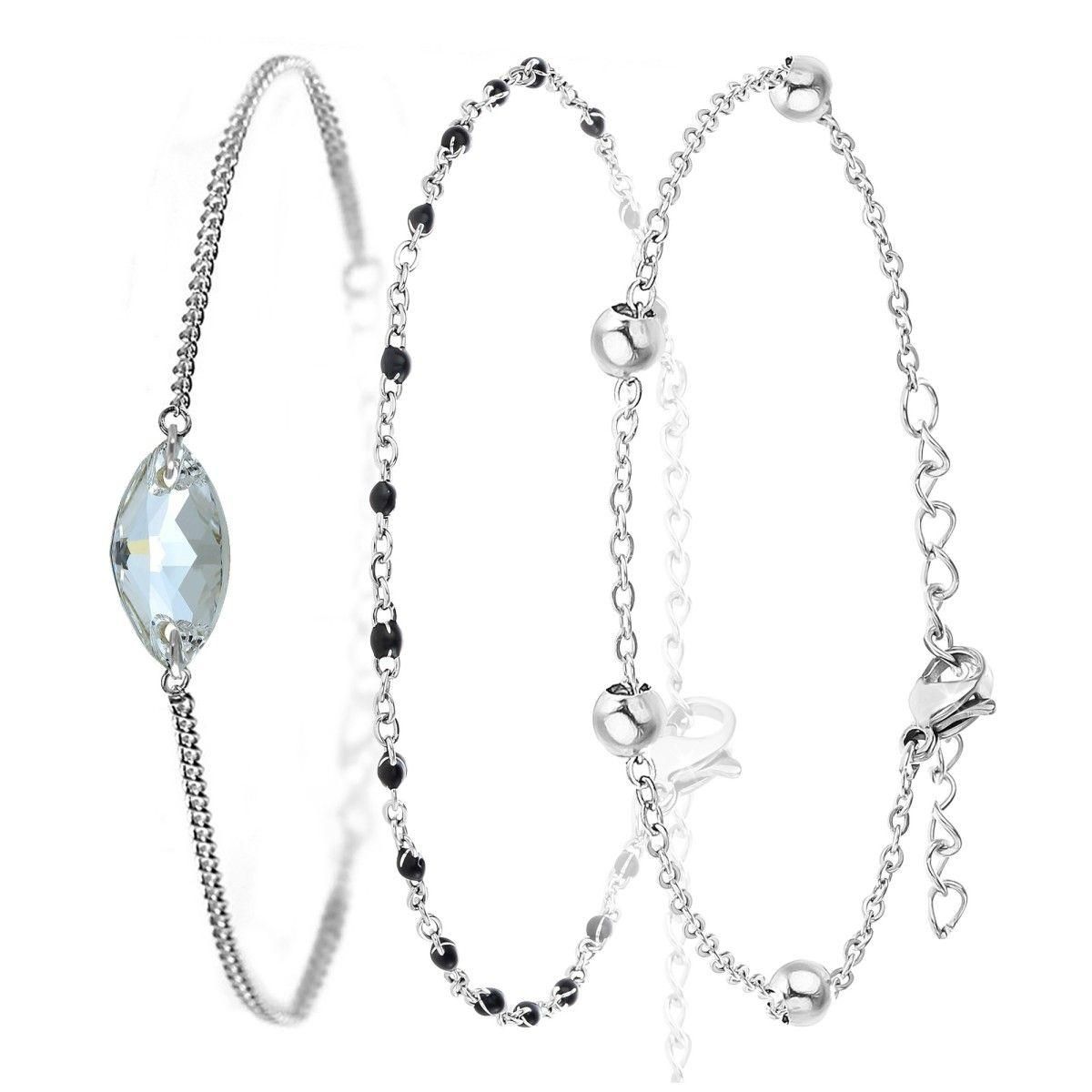 SC CRYSTAL Set de 3 bracelets par SC Crystal®