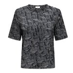 JACQUELINE DE YONG T  hirt /Blanc Femme JDY Debbie. Coloris disponibles : Noir