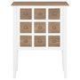 Voir la diapositive 3 : VIDAXL Buffet Blanc 54x30x80 cm Bois massif