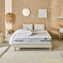 Voir la diapositive 2 : NUIT DE COTON NUIT DE COTON | Pack Prêt à dormir SERENADE | Matelas Ressorts ensachés + Sommier + Accessoires