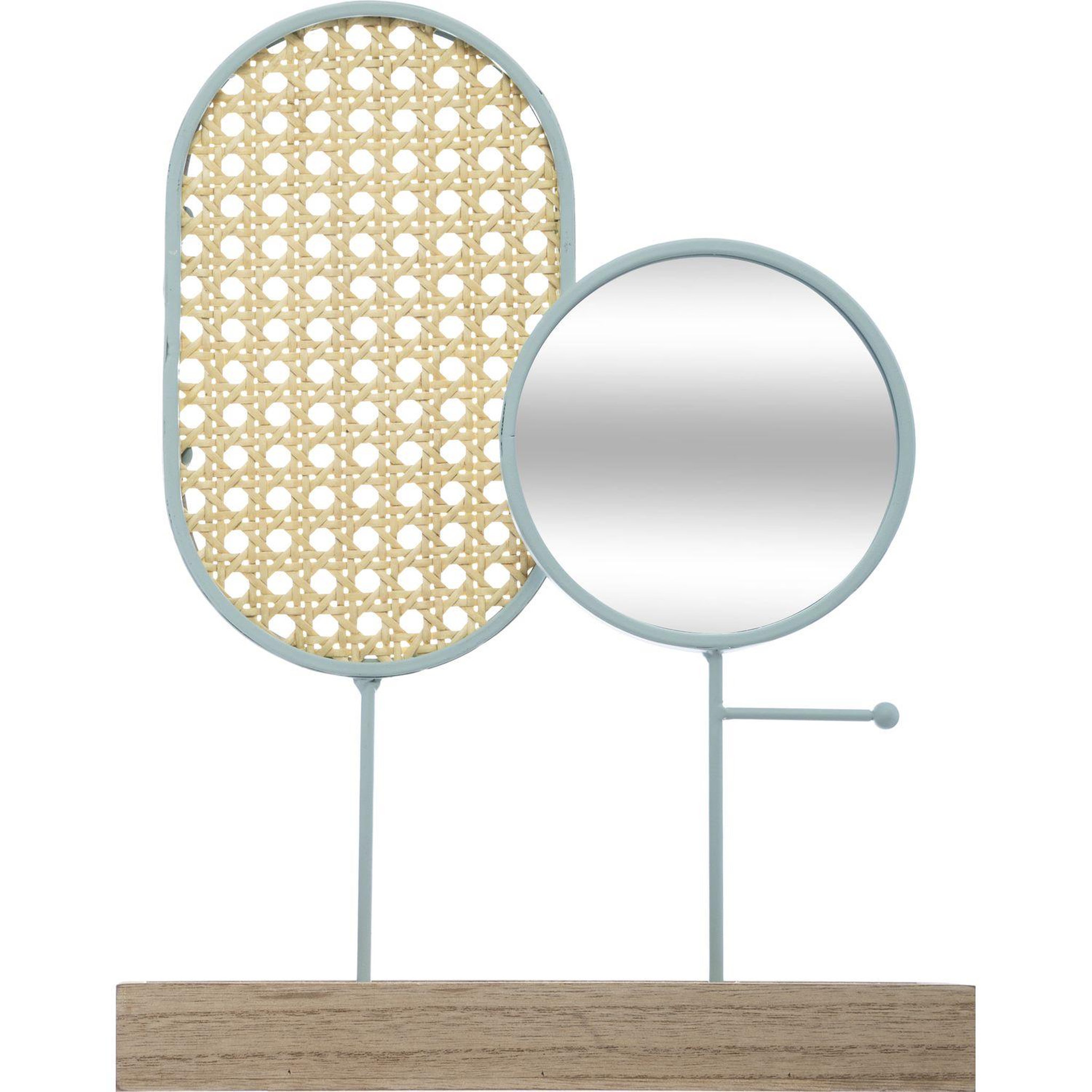 Voir la diapositive 2 : ATMOSPHERA Porte-bijoux rotin cannage Poésie - Beige