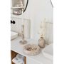 Voir la diapositive 2 : Paris Prix Vase Bouteille Déco  Marbre  15cm Beige