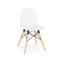 Voir la diapositive 1 : Paris Prix Chaise Scandinave Design  Bantry  83cm Blanc