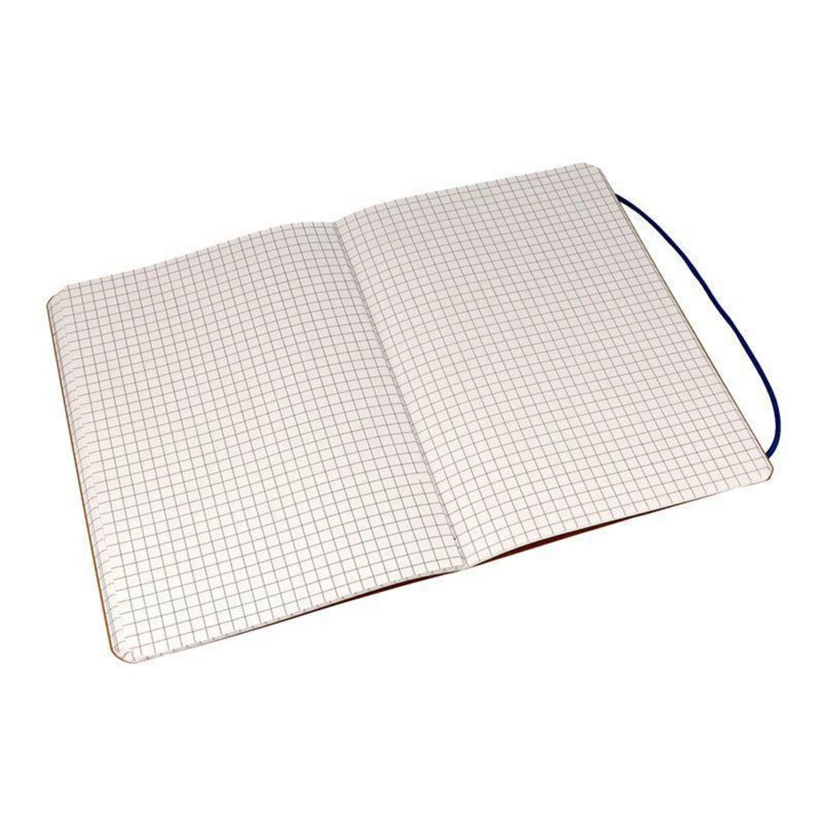 Artemio Carnet de notes quadrillé avec élastiques