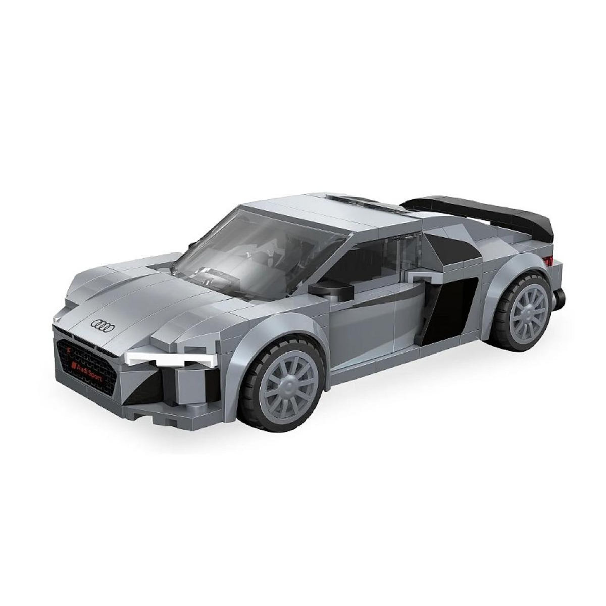 Jamara CaDA Audi R8 Coupé 1:24 gris Bricks