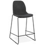 Voir la diapositive 1 : Paris Prix Tabouret de Bar en Tissu  Oscar  101cm Gris Foncé