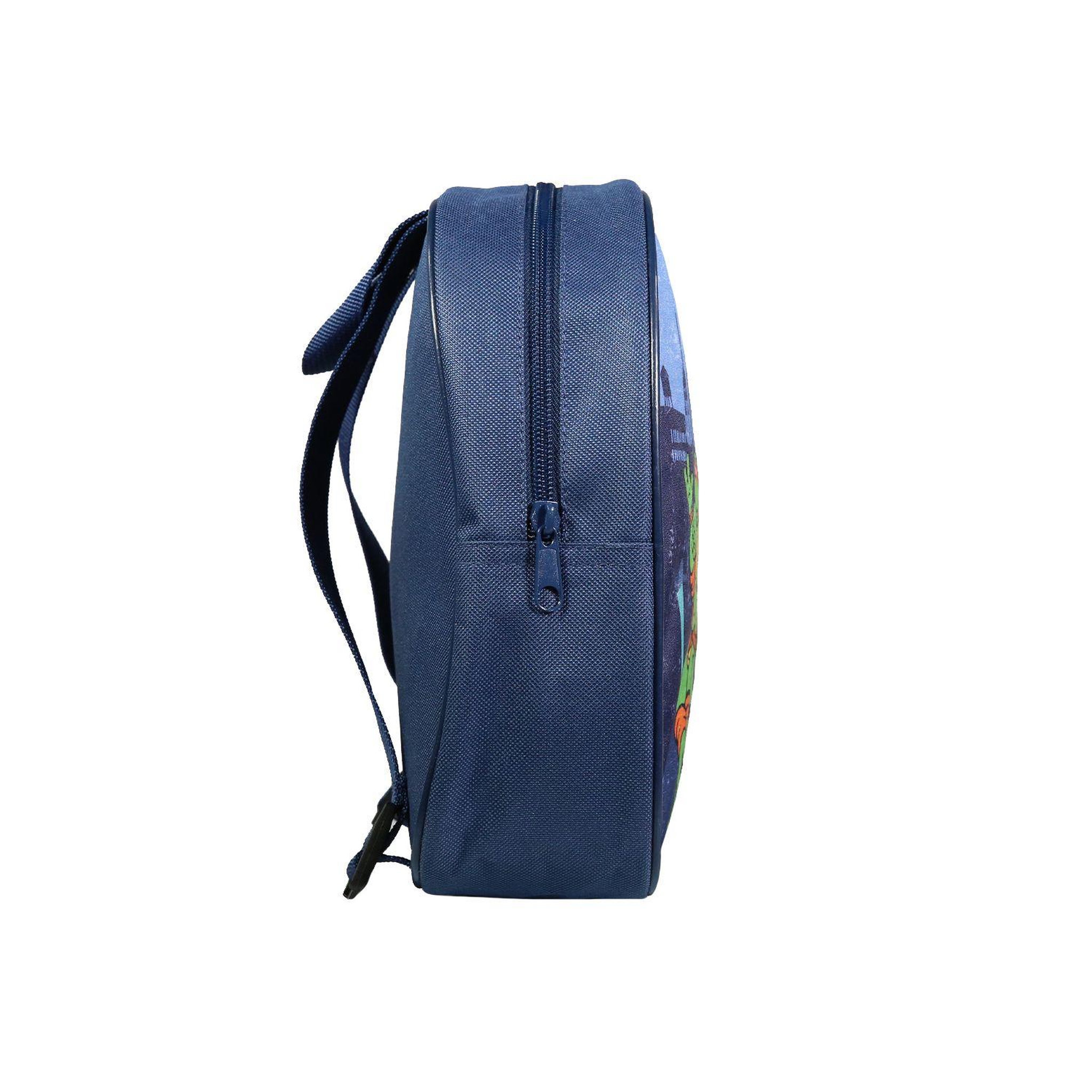 Voir la diapositive 3 : Bagtrotter BAGTROTTER Sac à dos gouter 24 cm maternelle Tortues Ninja Bleu