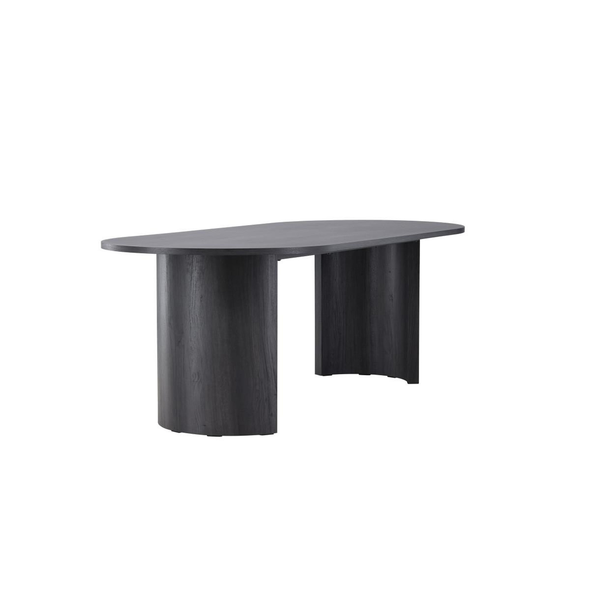 Voir la diapositive 4 : Paris Prix Table à manger design  grundsund  220cm noir