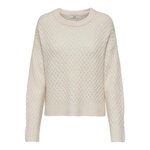 JACQUELINE DE YONG Pull  Femme JDY Bigum. Coloris disponibles : Beige