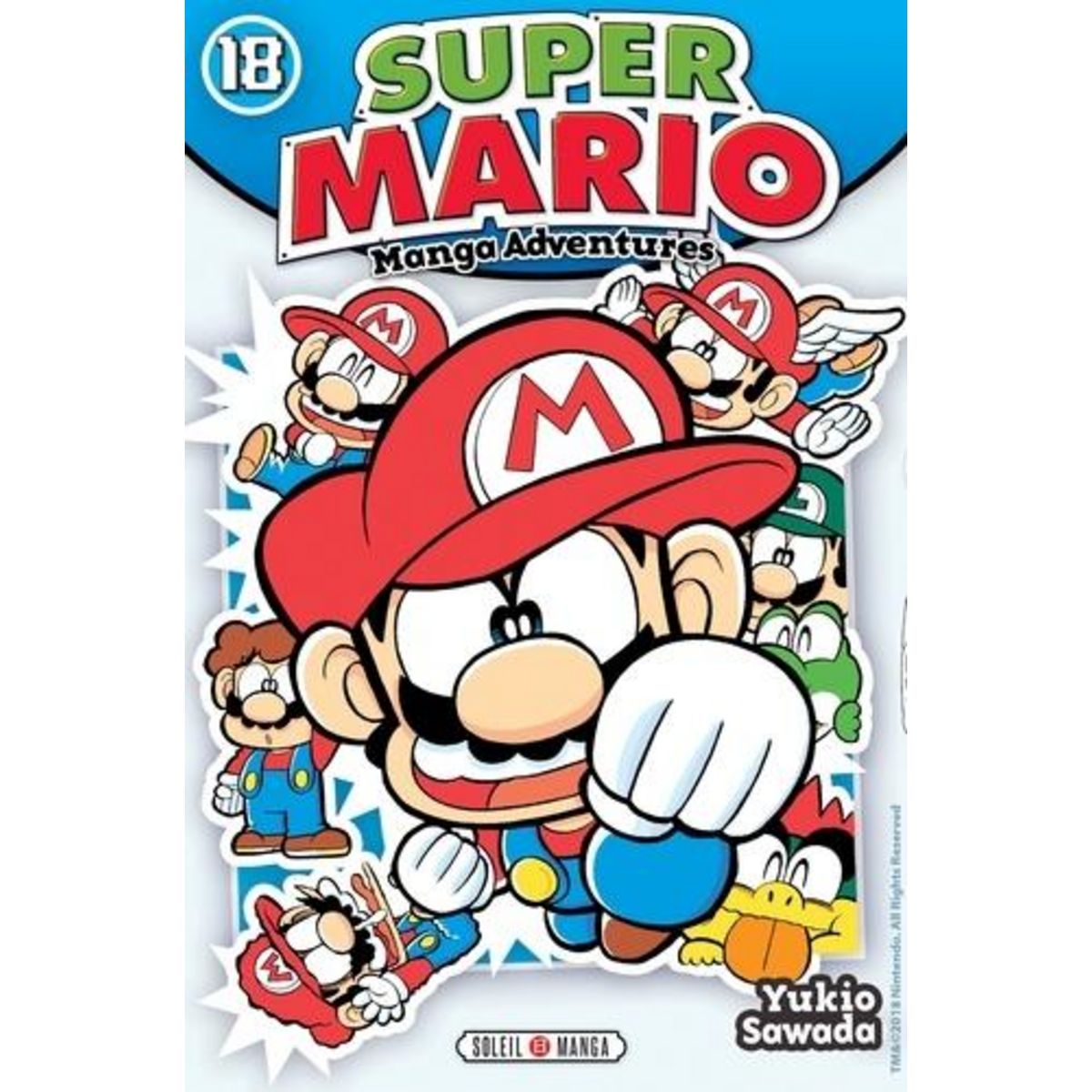 SUPER MARIO-MANGA ADVENTURES TOME 18 , Sawada Yukio