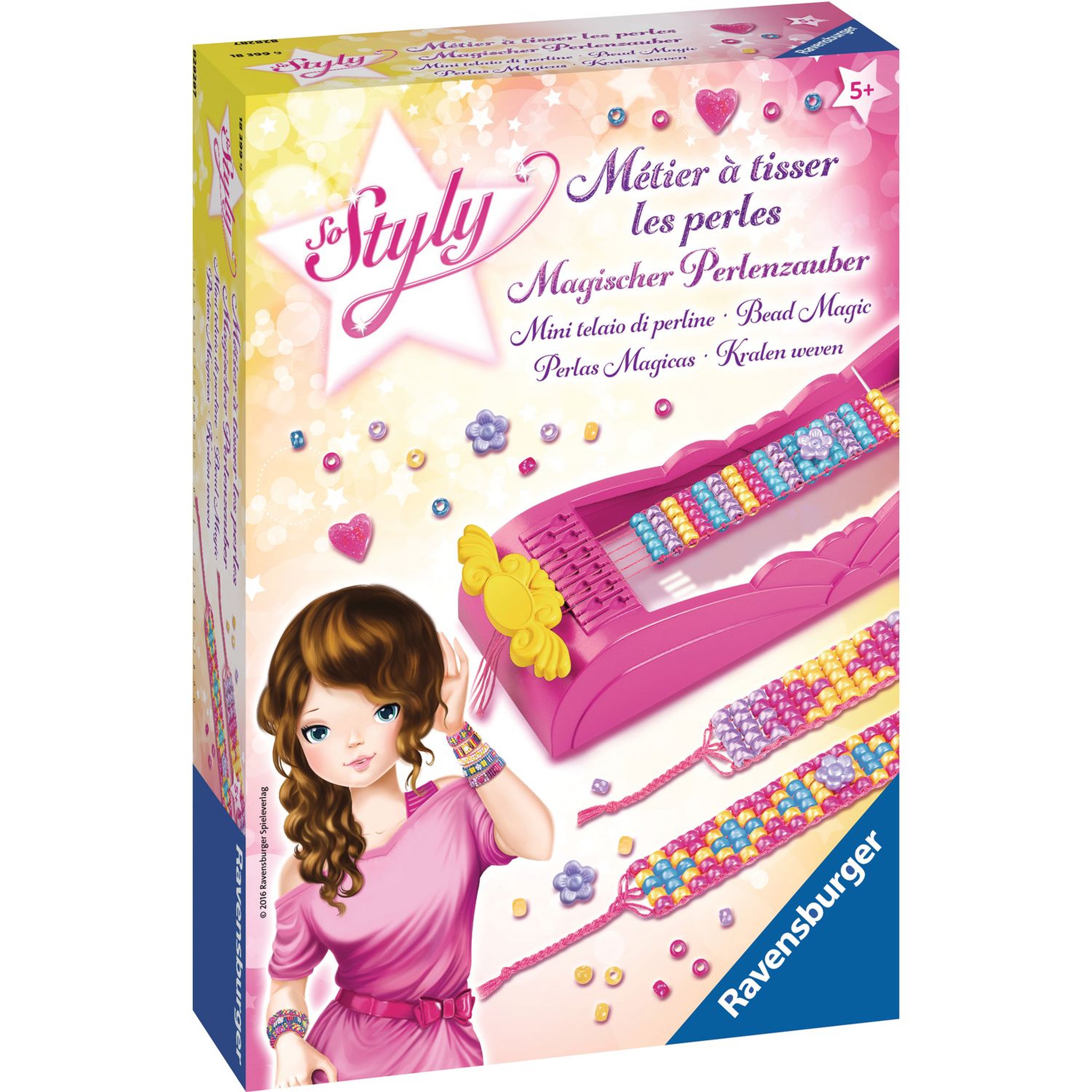 RAVENSBURGER Métier à tisser les perles - So Styly