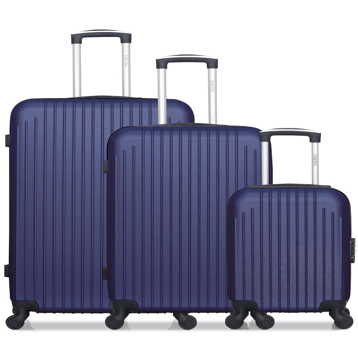 HERO HERO - Lot de 3 - Valise Grand format, valise weekend et valise cabine XXS CARPATES