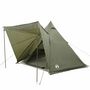 Voir la diapositive 3 : VIDAXL Tente familiale tipi 6 personnes vert olive impermeable