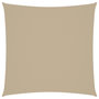 Voir la diapositive 2 : VIDAXL Voile de parasol tissu oxford carre 5x5 m beige