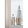 Voir la diapositive 4 : Paris Prix Vase Design en Bois  Ying  56cm Blanc & Naturel
