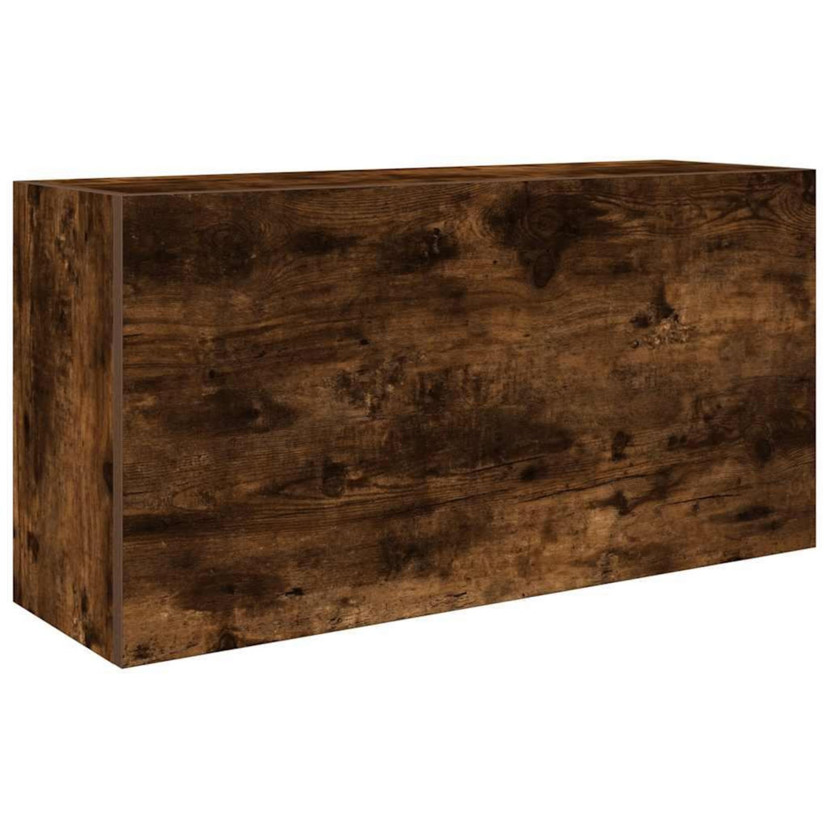 VIDAXL Armoire murale de bain chene fume 80x25x40 cm bois d'ingenierie
