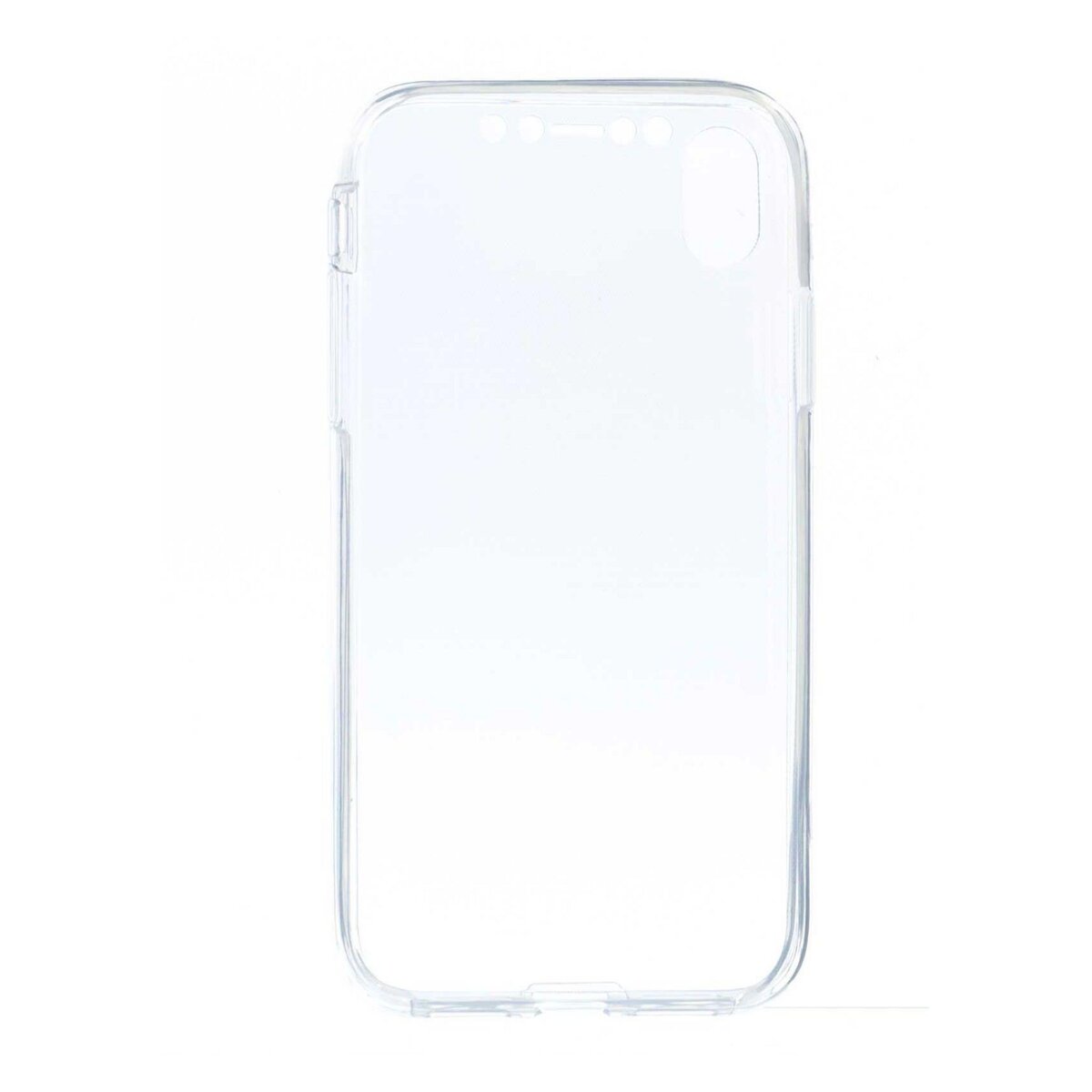 amahousse Coque protection intégrale 360° iPhone XR transparente souple