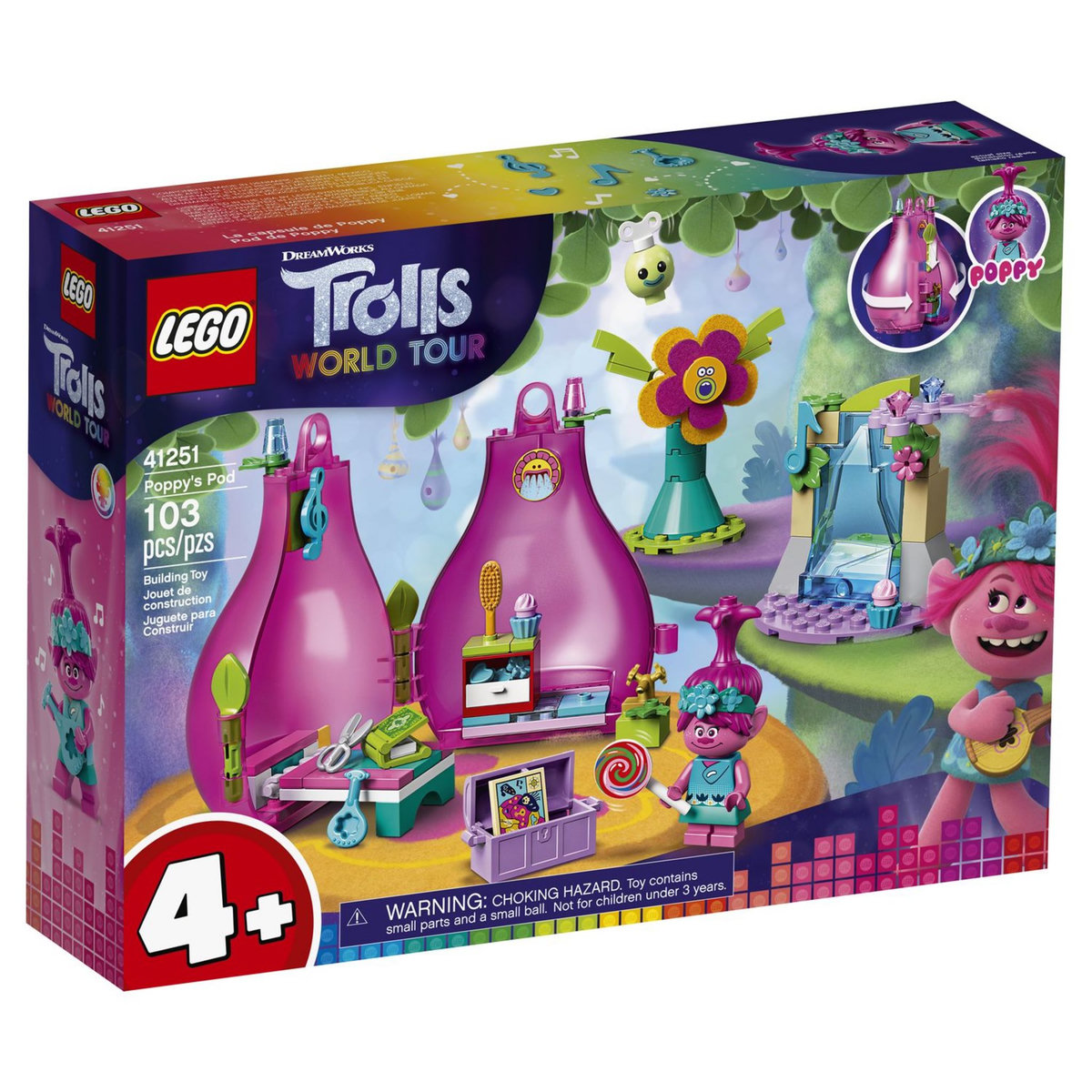 LEGO Trolls 41251 - La Capsule de Poppy