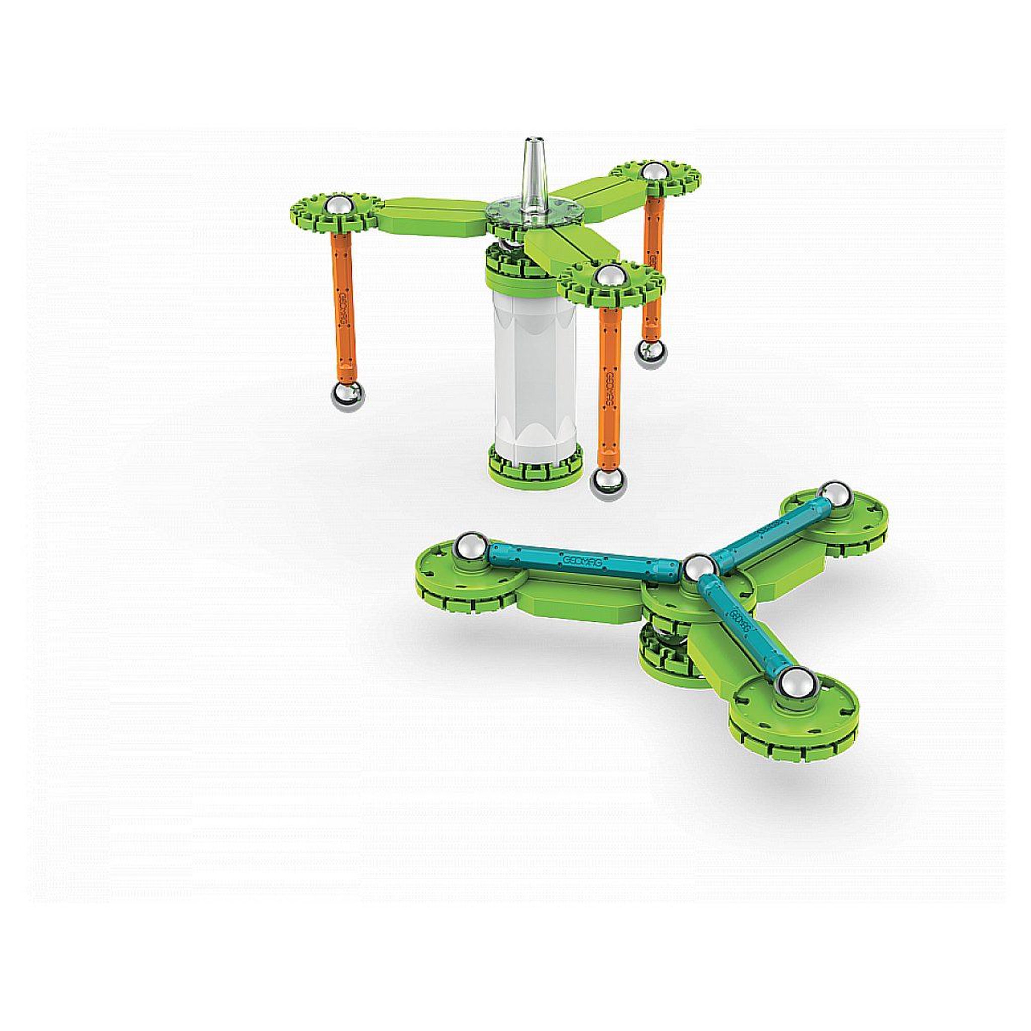 Voir la diapositive 3 : Giochi Preziosi Geomag mechanics ecofriendly  96 pcs motion