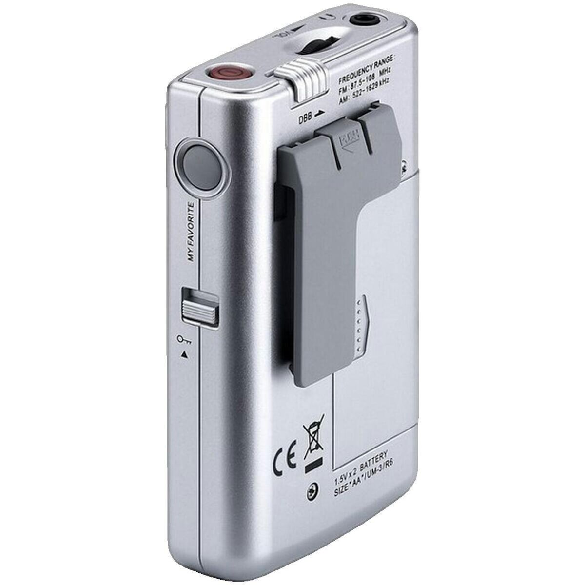 Sangean Radio Sangean DT-250 Argent avec tuner numérique