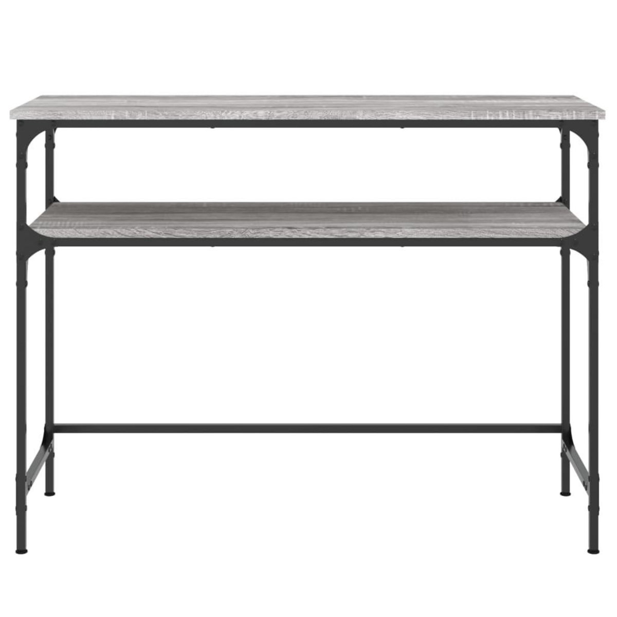 VIDAXL Table console sonoma gris 100x35,5x75 cm bois d'ingenierie