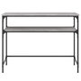Voir la diapositive 4 : VIDAXL Table console sonoma gris 100x35,5x75 cm bois d'ingenierie
