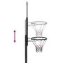 Voir la diapositive 5 : VIDAXL Support de basket-ball Transparent 256-361 cm Polycarbonate