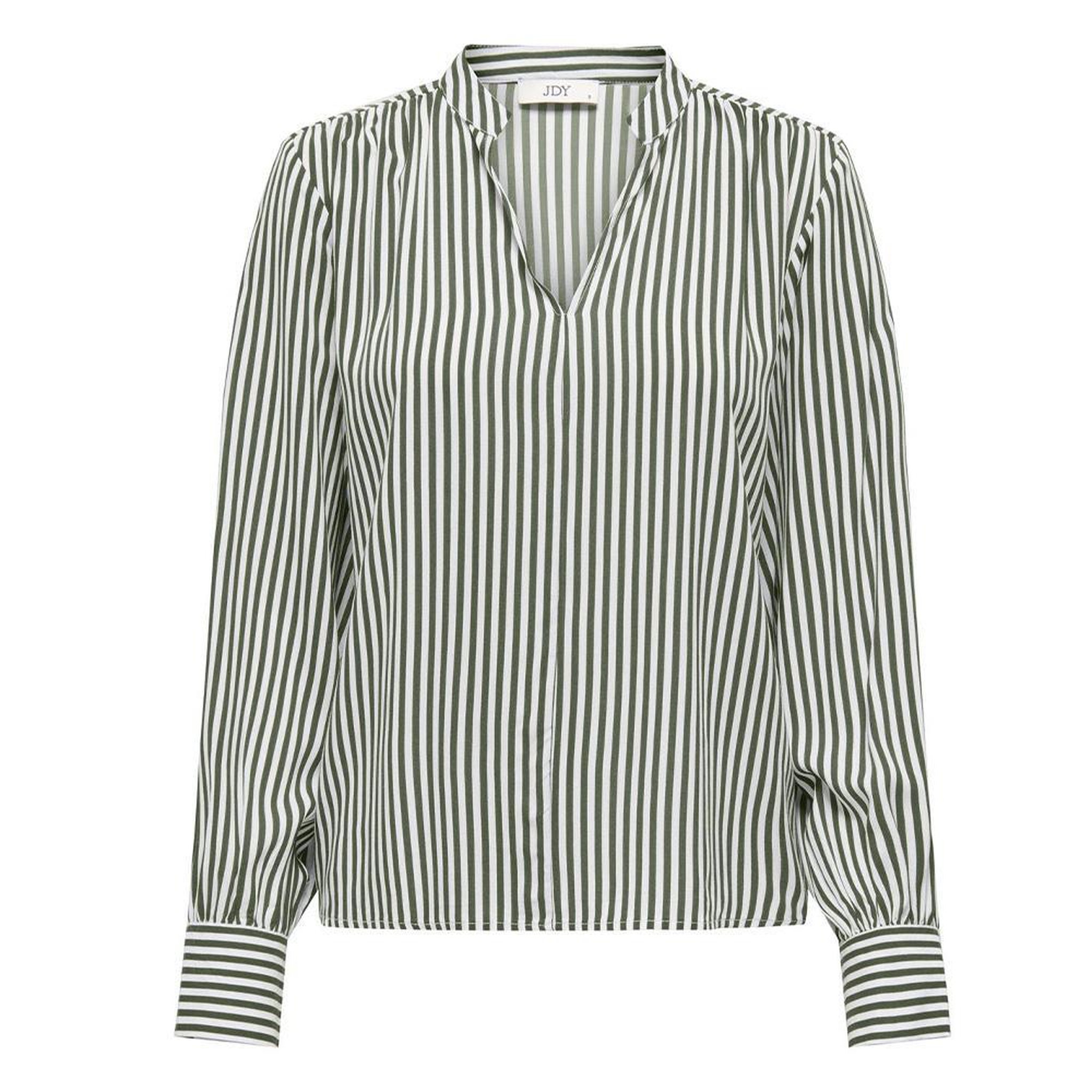 JACQUELINE DE YONG Blouse Blanche/Kaki Femme JDY Laurel. Coloris disponibles : Vert