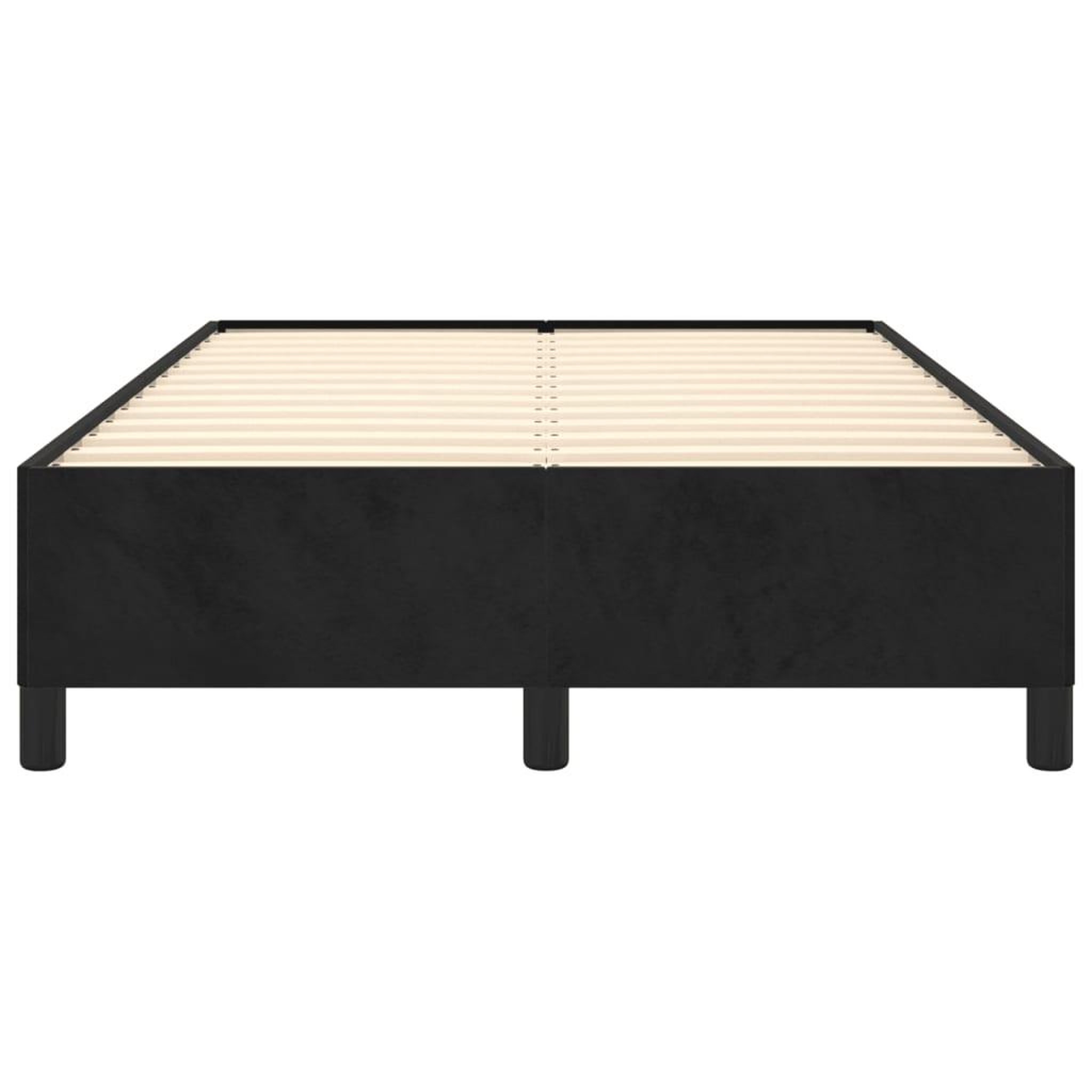 Voir la diapositive 5 : VIDAXL Cadre de lit sans matelas gris fonce 120x190 cm velours