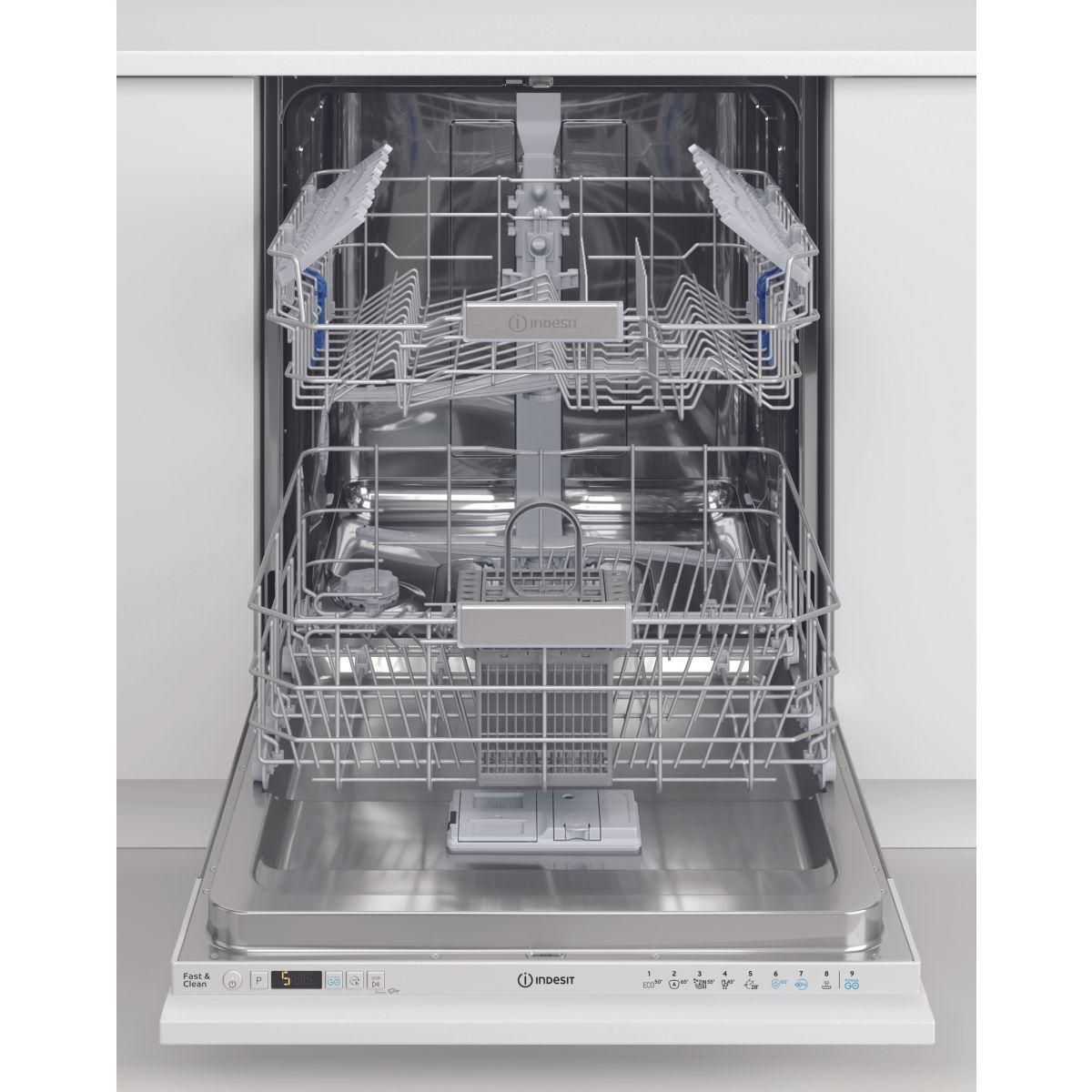 Indesit Lave vaisselle encastrable IN2IC14BN7S1 Sliding