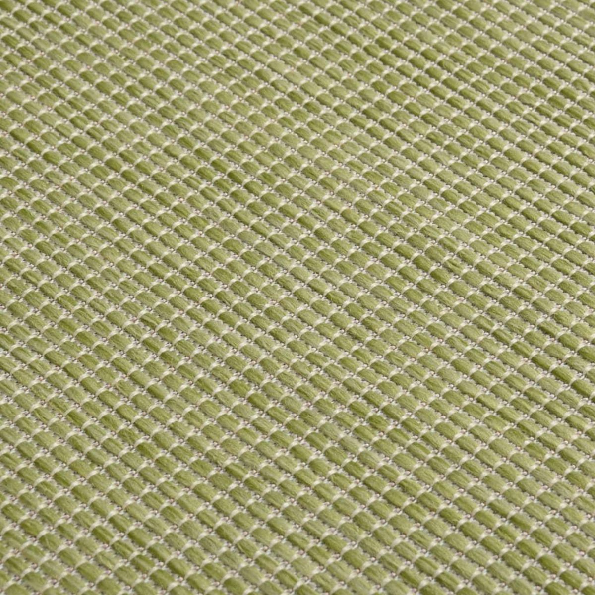 VIDAXL Tapis a tissage plat d'exterieur 200x280 cm Vert