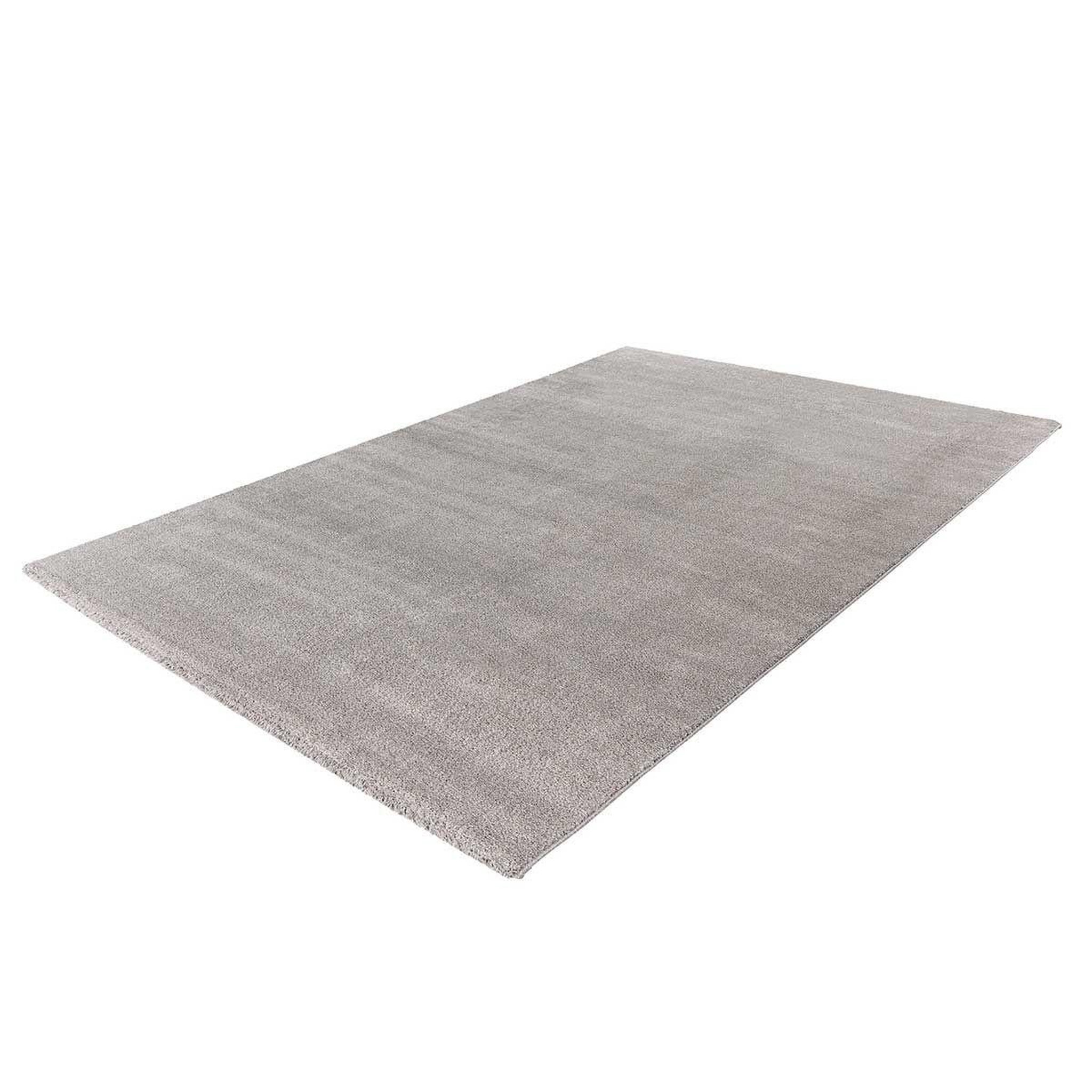 Voir la diapositive 2 : Paris Prix Tapis tissé shaggy à poils longs  nila  gris