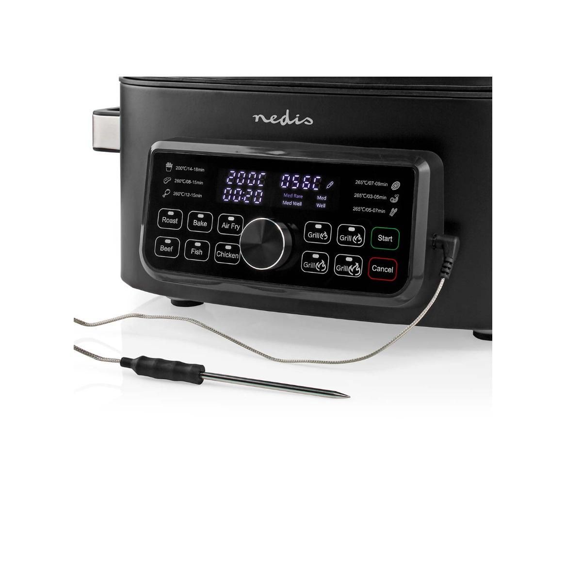 NEDIS Friteuse 6l 1600w noir - KAAFG600BK