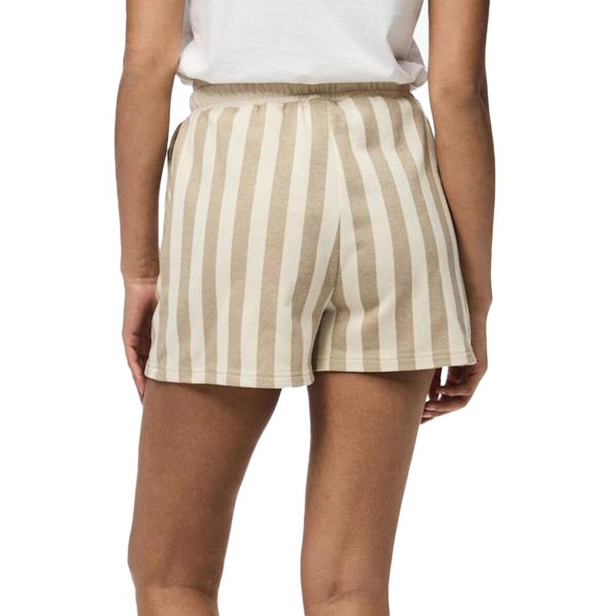 Pieces Short  à rayures Femme Pieces Chilli Summer