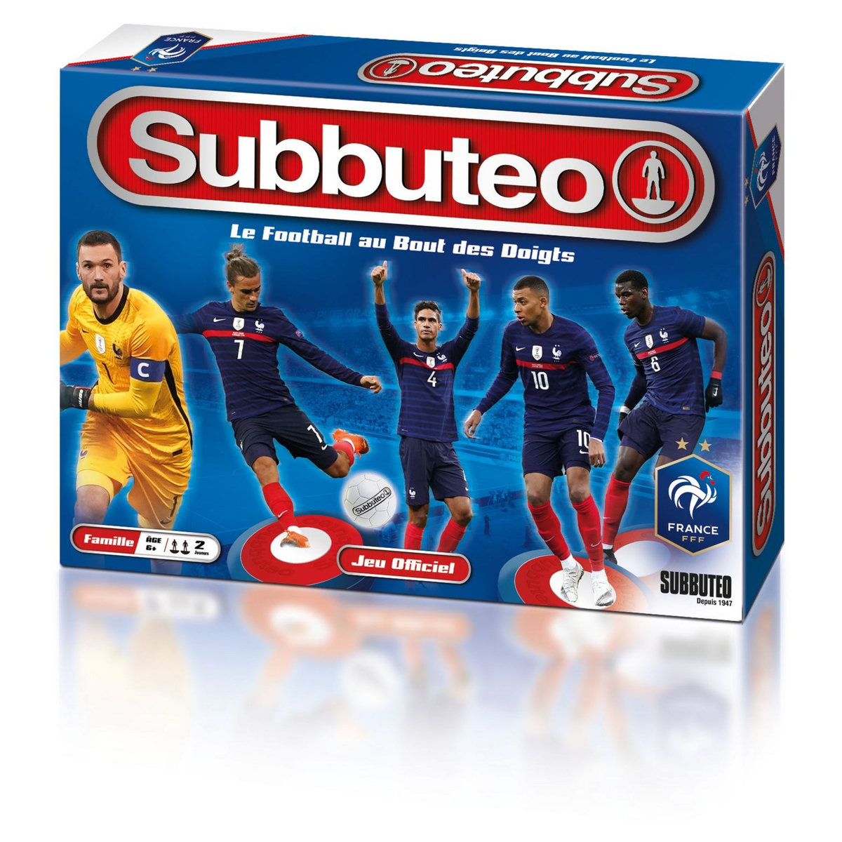 MEGABLEU Jeu Officiel Subbuteo Equipe de France FFF