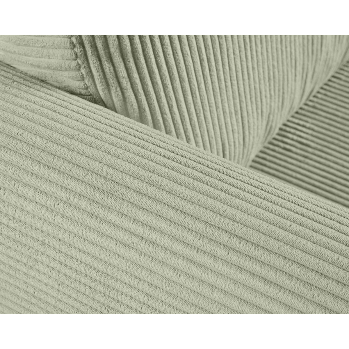 BEST MOBILIER Marilia - canapé 3 places - convertible déplimousse - en velours côtelé