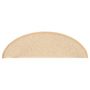 Voir la diapositive 5 : VIDAXL Tapis de marches d'escalier 15 pcs Creme 56x17x3 cm