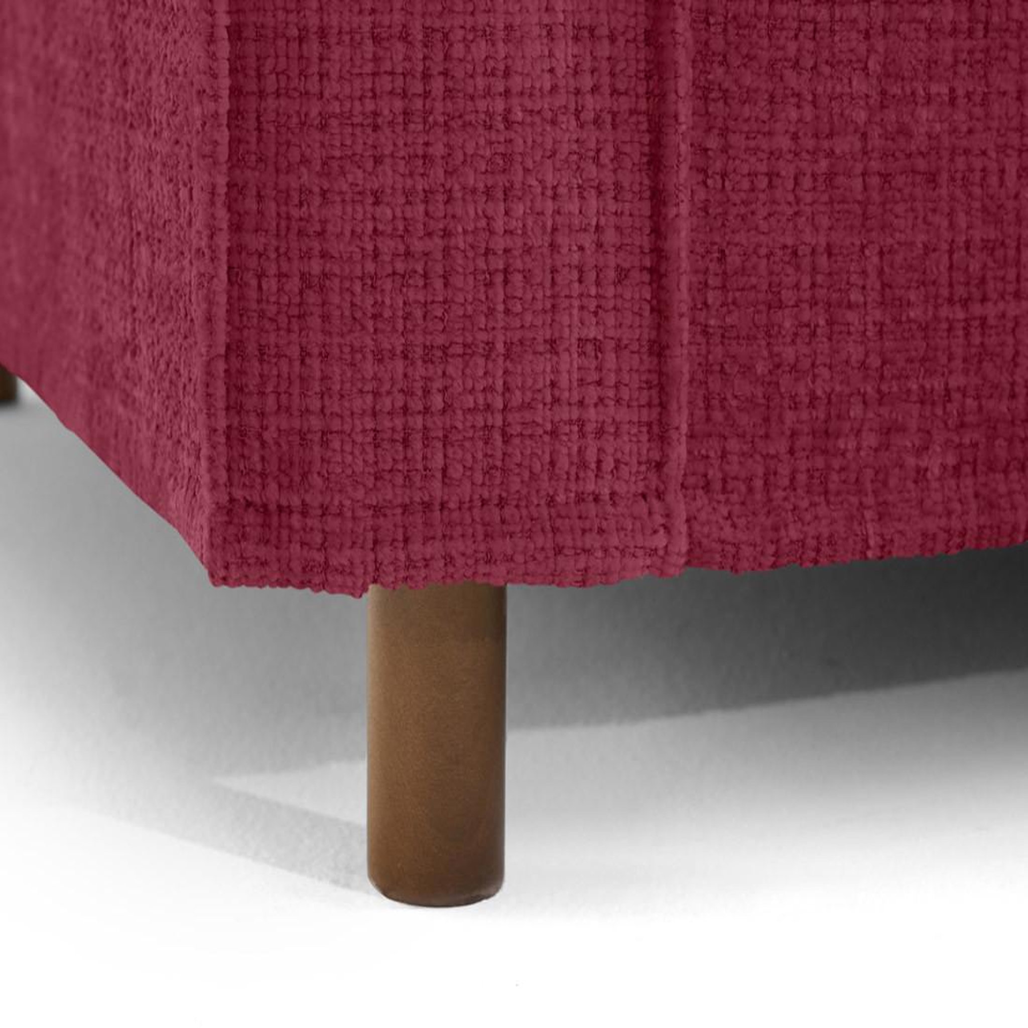 Voir la diapositive 2 : LISA DESIGN Jake - canapé déhoussable d'angle droit 5 places en velours texturé