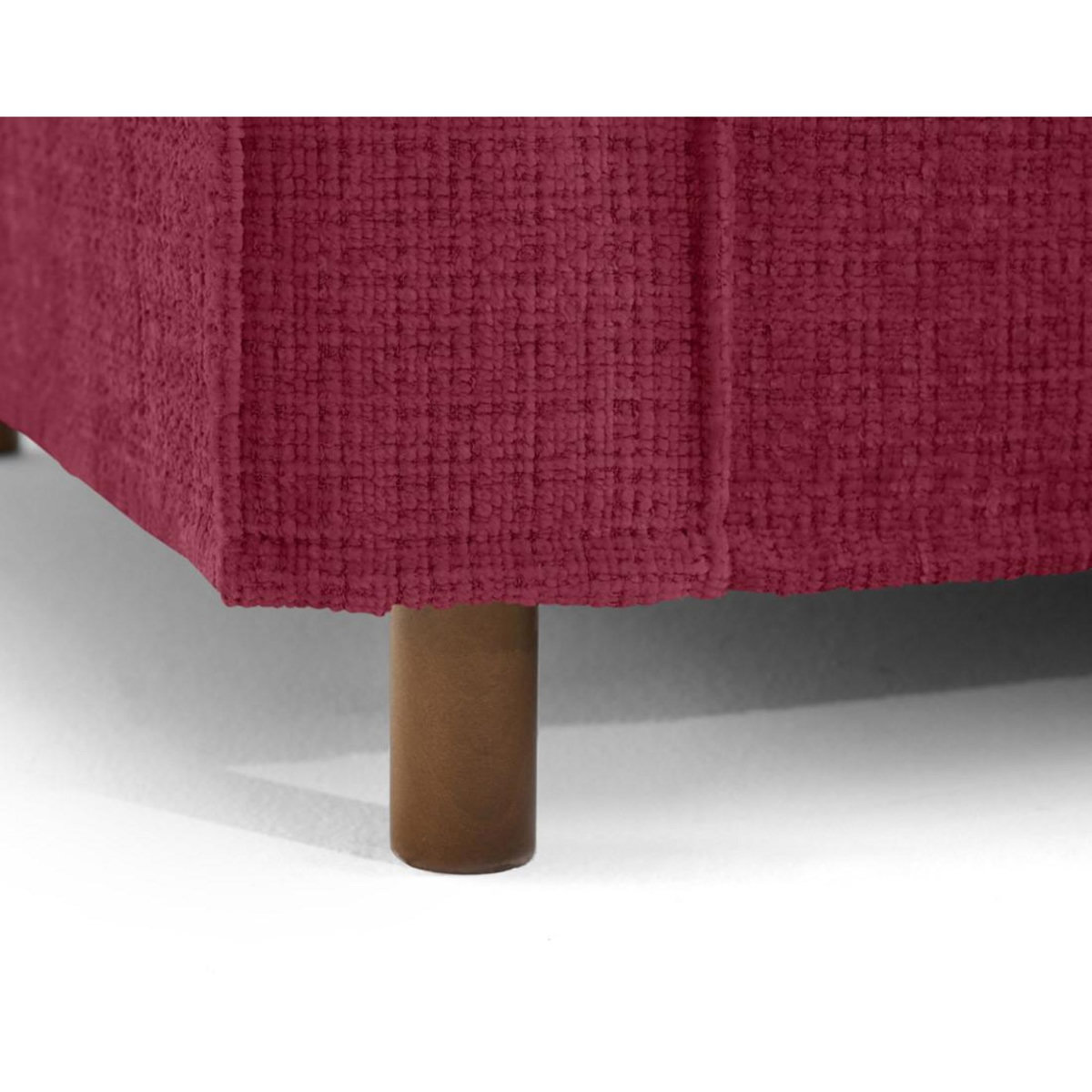 LISA DESIGN Jake - canapé déhoussable d'angle droit 5 places en velours texturé