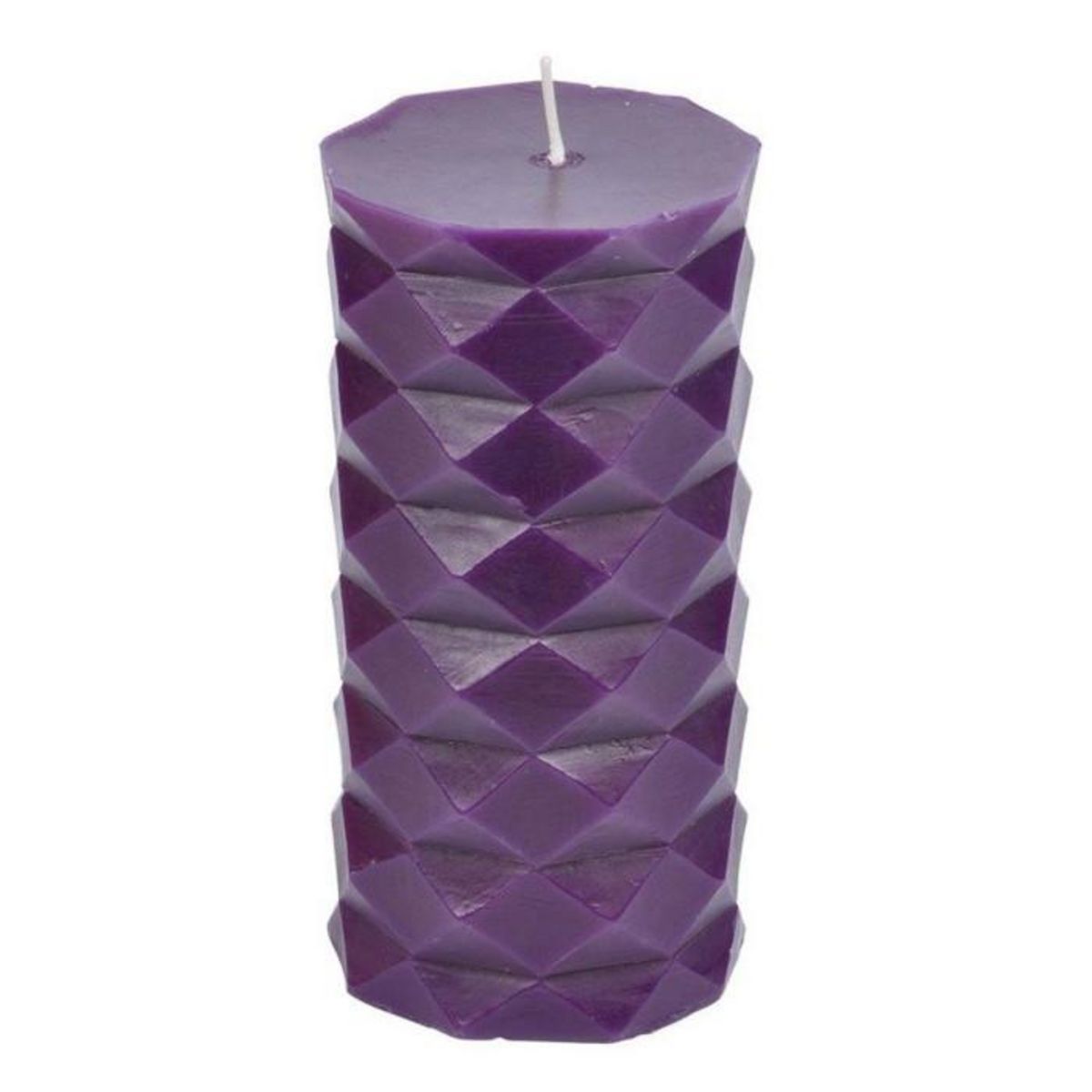 Paris Prix Bougie Déco Pilier  Tropical Fresh  13cm Violet