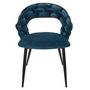 Voir la diapositive 3 : The Home Deco Factory Lot de 2 chaises assise tressée LUND