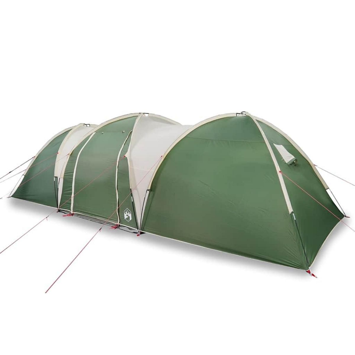 VIDAXL Tente familiale a dome 8 personnes vert impermeable