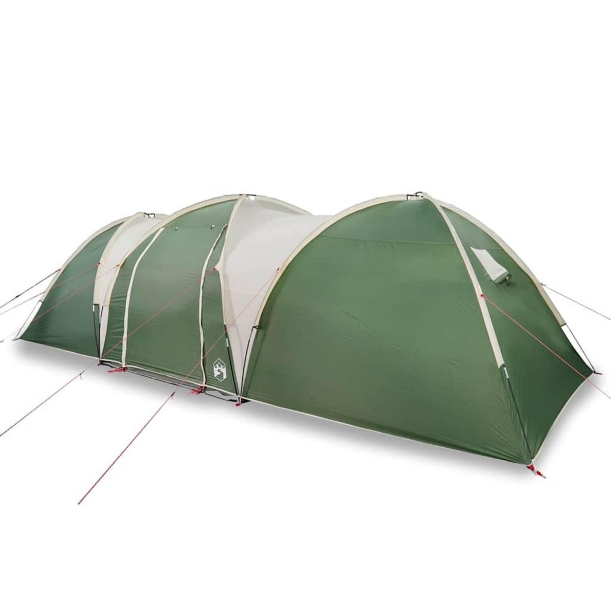VIDAXL Tente familiale a dome 8 personnes vert impermeable