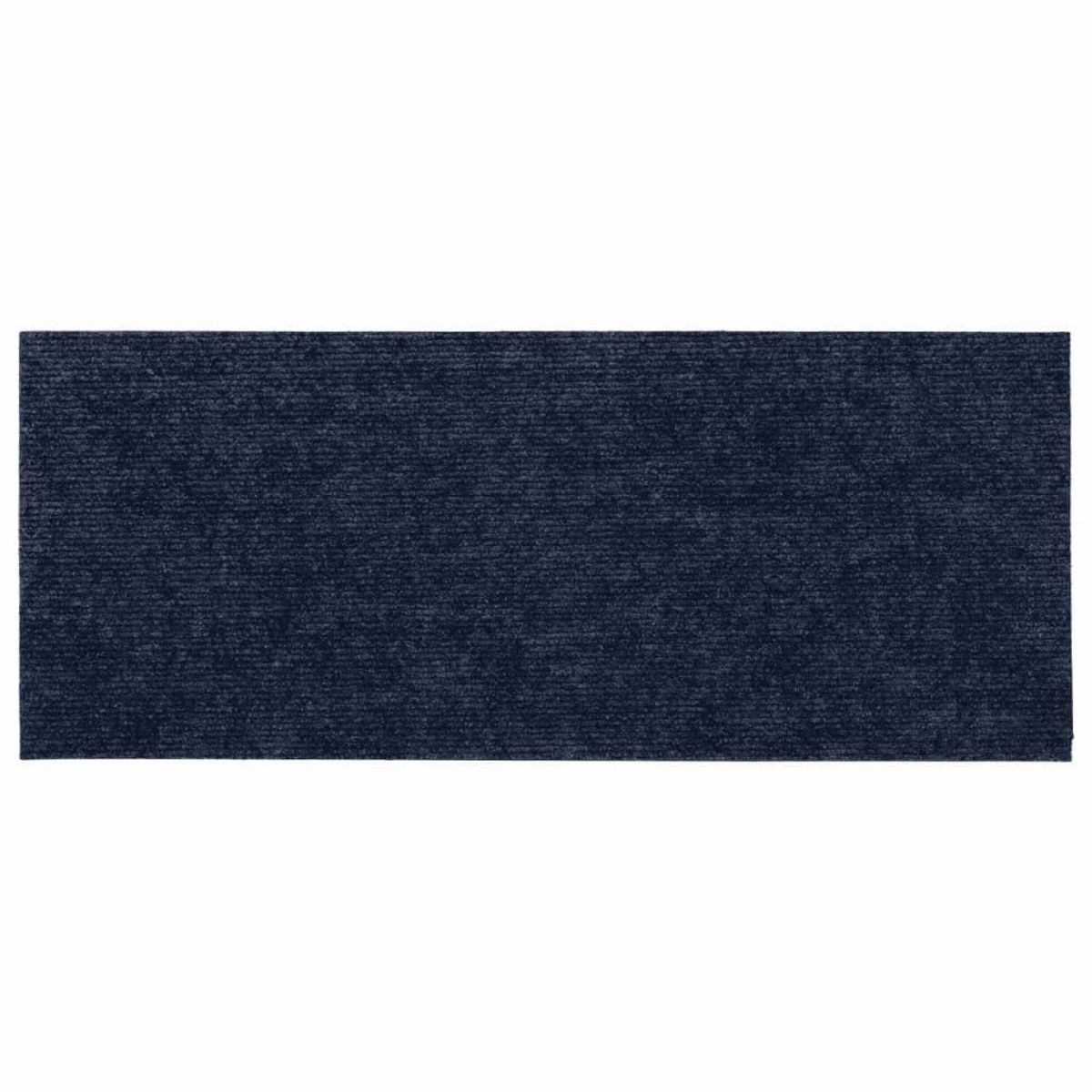 VIDAXL Tapis d'escalier autocollants Rectangulaire 15 pcs 60x25cm Bleu