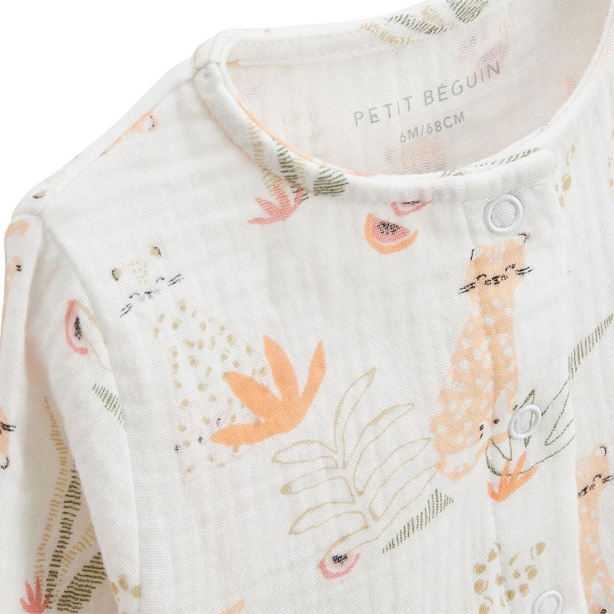 Petit Béguin Ensemble bébé blouse en gaze de coton et legging Sierra