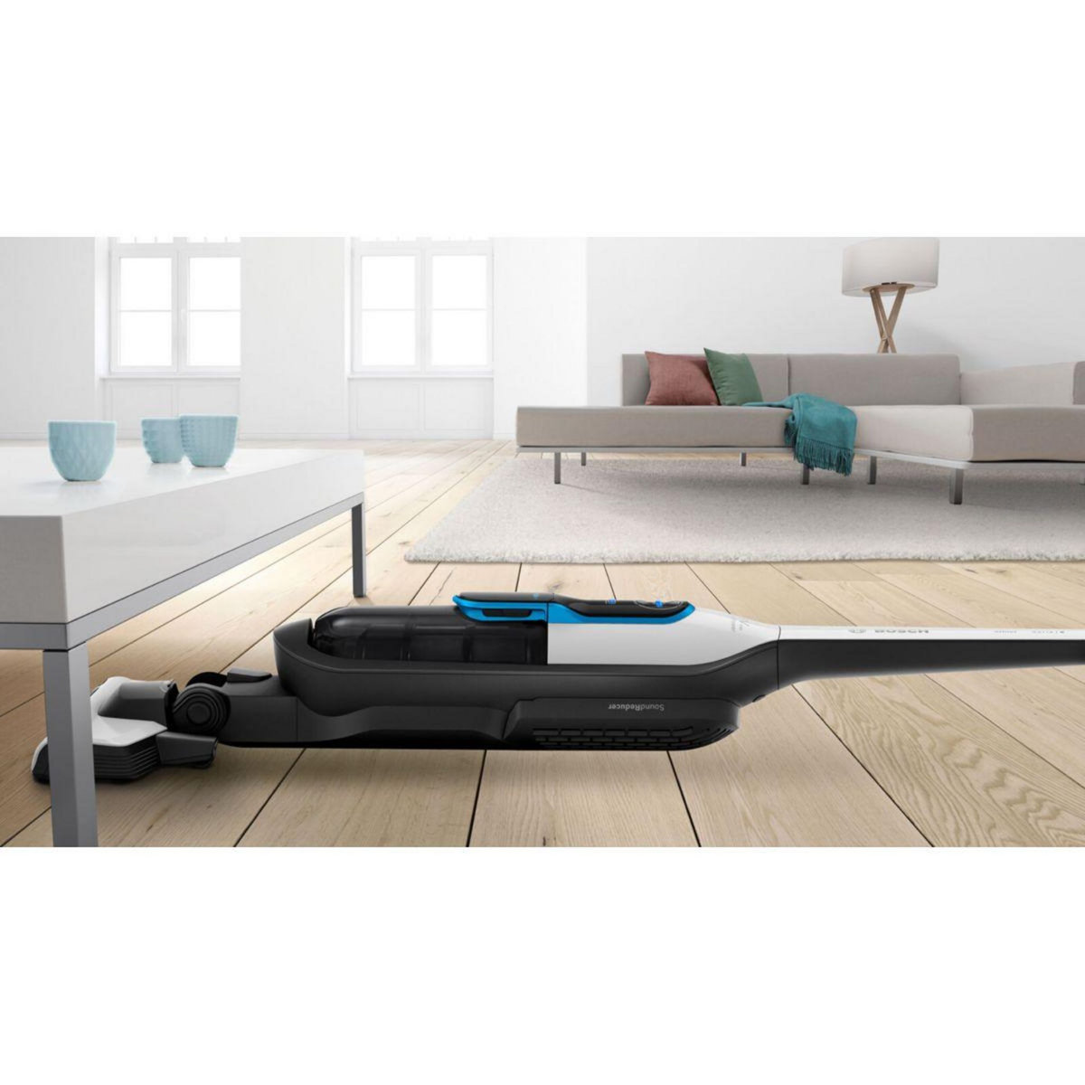 BOSCH Aspirateur balai Athlet blanc BCH86SIL2